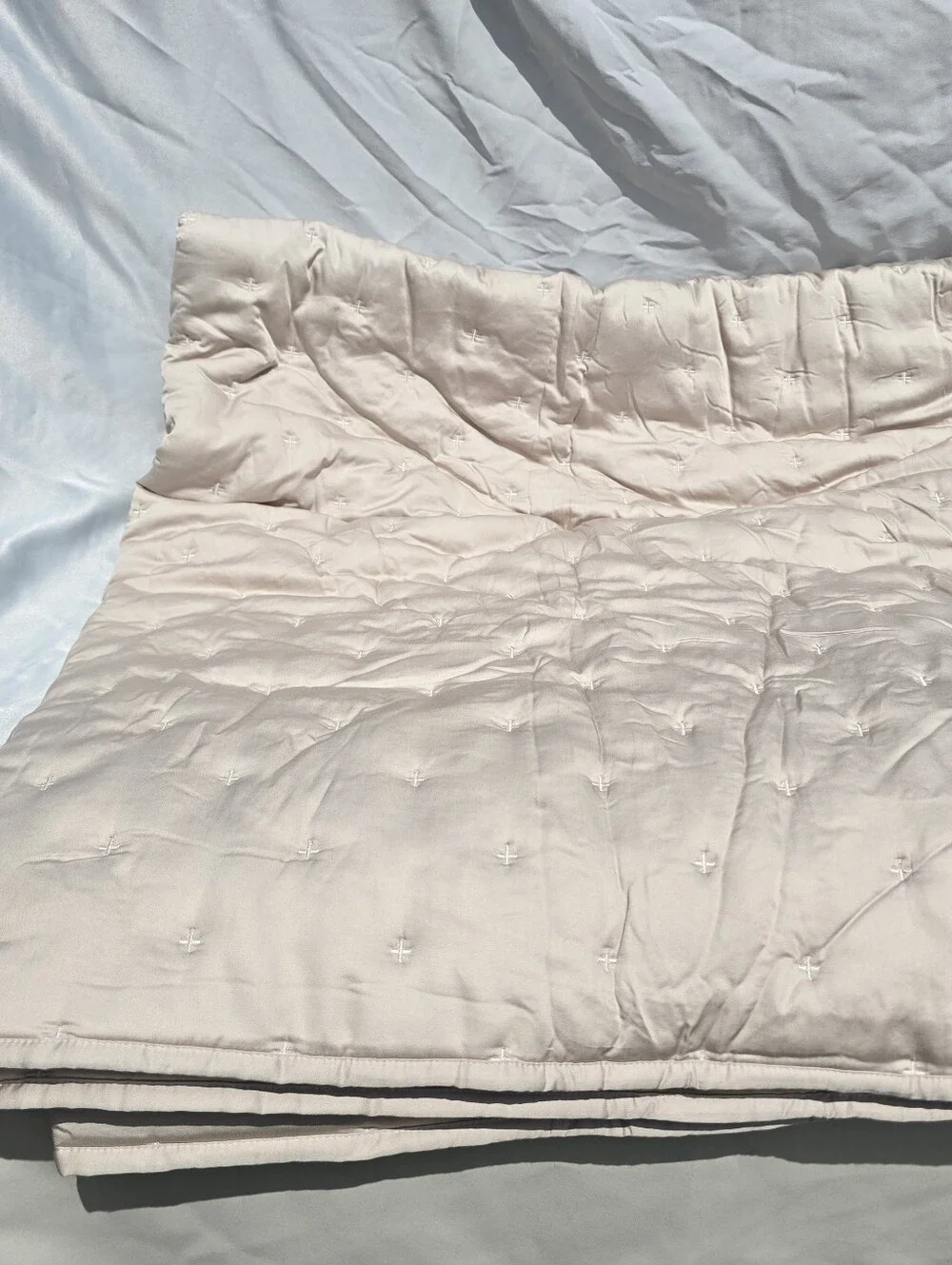 New Quince TWIN Organic bamboo Dream Quilt Sand